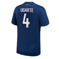 Camisa de time de futebol Paris Saint-Germain Manuel Ugarte #4 Replicas 1º Equipamento 2024-25 Manga Curta